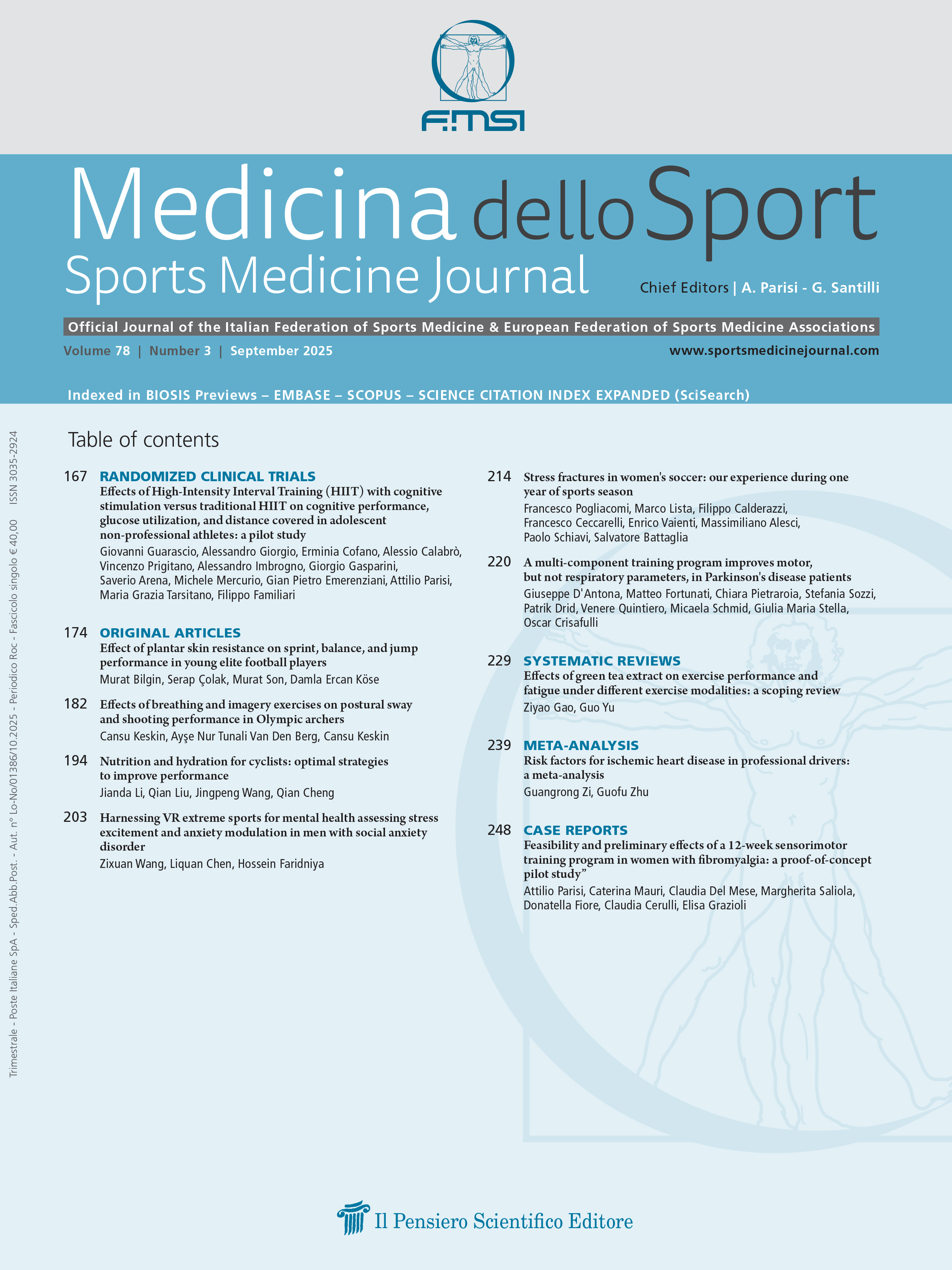 2025 Vol. 78 N. 3 July-September