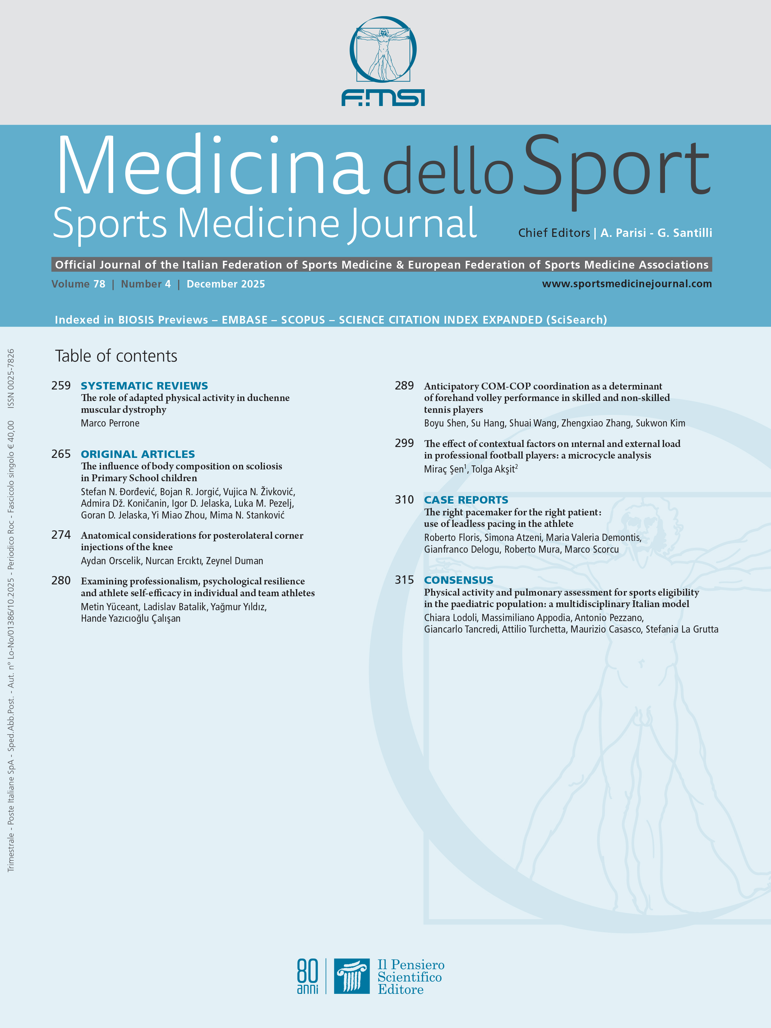 2025 Vol. 78 N. 4 September-December